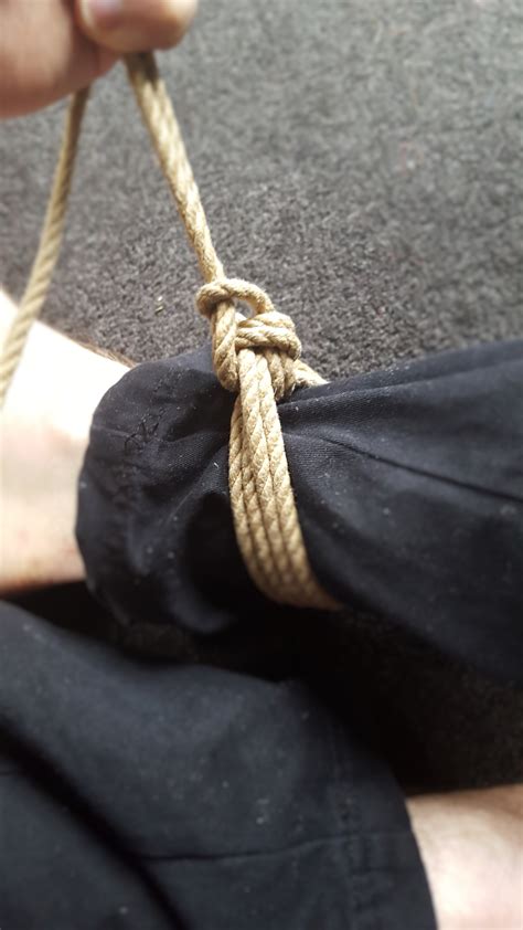 Preventing People From Undoing The Knots You Tied Them In Rope