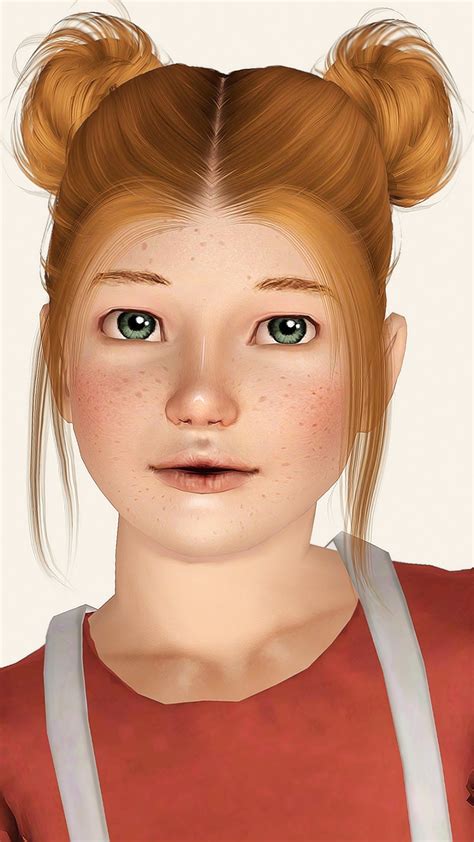 The Sims 3 Cc Hair Buns Nommis