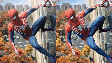 Marvels Spider Man Ps5 Vs Ps4 Comparison How The Remastering Improves