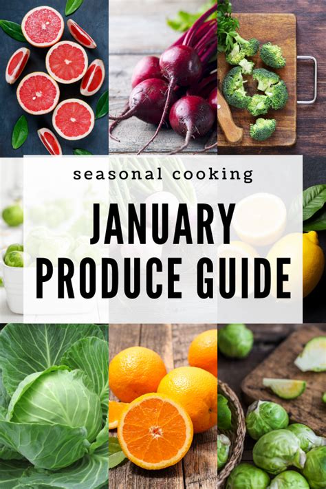 January Seasonal Produce Guide Artofit
