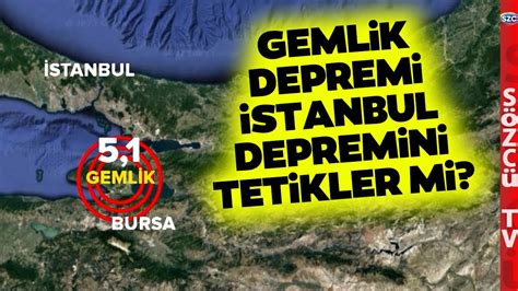 Gemlik Fayı Büyük İstanbul Depremini Tetikler Mi Deprem Uzmanı