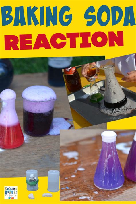 what is the baking soda and vinegar reaction science sparks
