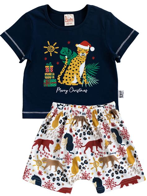 Adult Leopard Christmas Jammies Xs Hoolies Fair Trade Kids Clothing