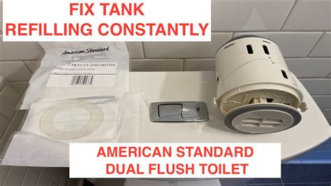 American Standard Dual Flush Toilet Repair Parts