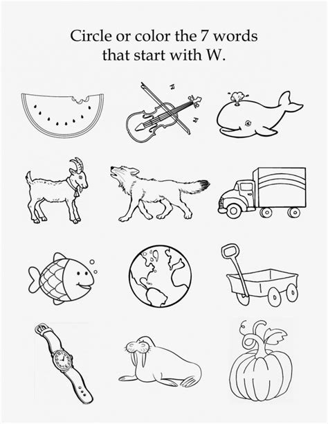 Cars that start with the letter w include the wolseley wasp, wartburg 353, wanderer w10 and jeep wrangler and wagoneer. Letter Sounds: W Worksheets | 99Worksheets