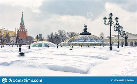 Moscow Cityscape In Winter Russia Editorial Photography Image Of