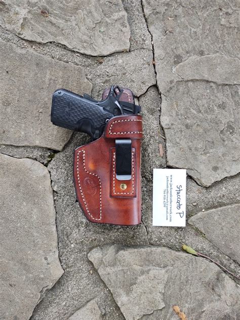 Sti Staccato C And P Iwb Leather Holster Custom Hand Made Jackson