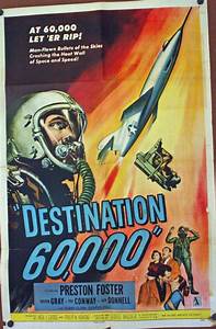 Destination, 60, 000, Sci, Fi, Movie, Poster