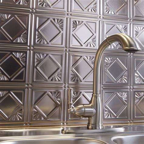 Check spelling or type a new query. Kitchen Backsplash Silver Decorative Vinyl Panel Wall ...