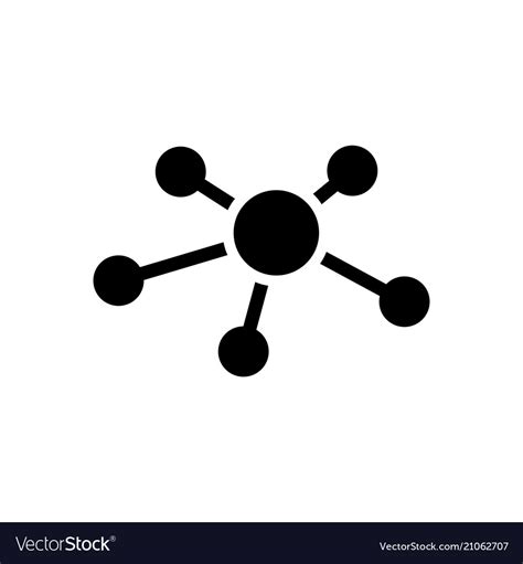 Business Network Icon Royalty Free Vector Image