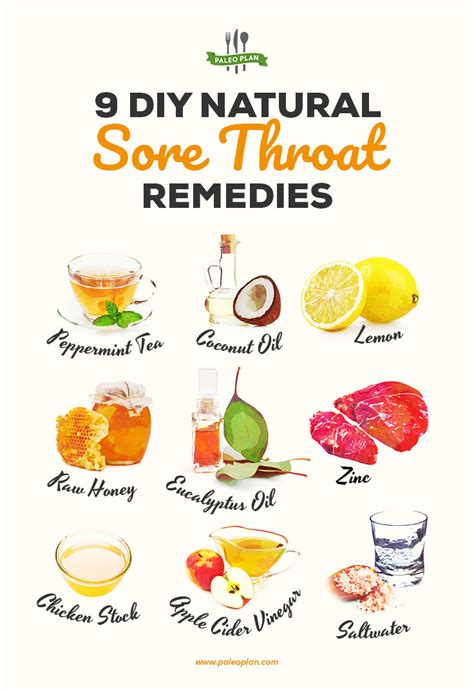 9 Diy Natural Sore Throat Remedies Natural Remedies