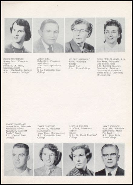 Explore 1956 Richland Center High School Yearbook Richland Center Wi