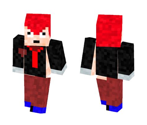Download Red Haired Business Man Minecraft Skin For Free