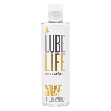 Lube Life Water Based Personal Lubricant Lube For Men Women And