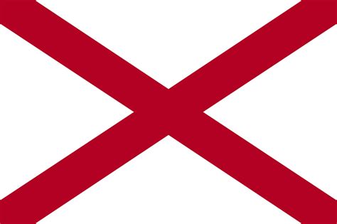 Alabama Flagge Abbildung Und Bedeutung Flagge Von Alabama Country Flags
