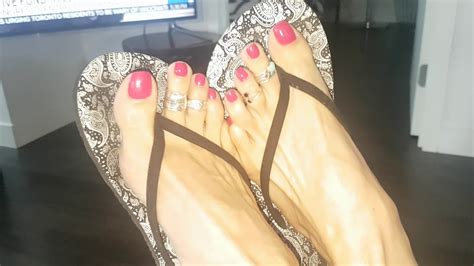Sexy Pink Toes And Flipflops Youtube