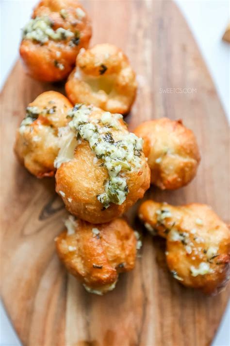 You know the smell instantly when it hits you: Easy Fried Garlic Cheese Bombs - Sweet Cs Designs