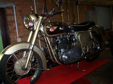 1954 Bsa Golden Flash Classic Motorcycle Pictures