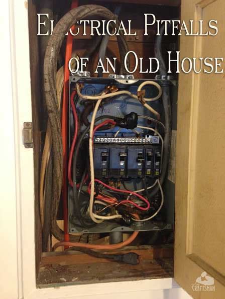 The old types of cables used over the past century are now outdated and unsafe for your home and family. Electrical Pitfalls of an Old House | The Craftsman Blog