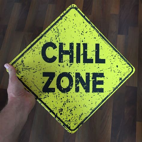 Excited To Share The Latest Addition To My Etsy Shop Chill Zone Sign
