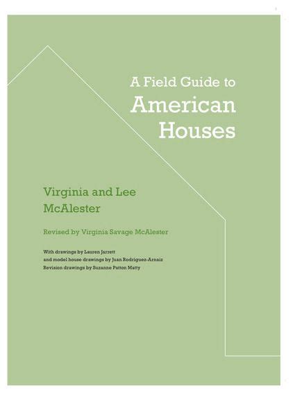 A Field Guide To American Houses Newly Updated To Include 2nd Half Of