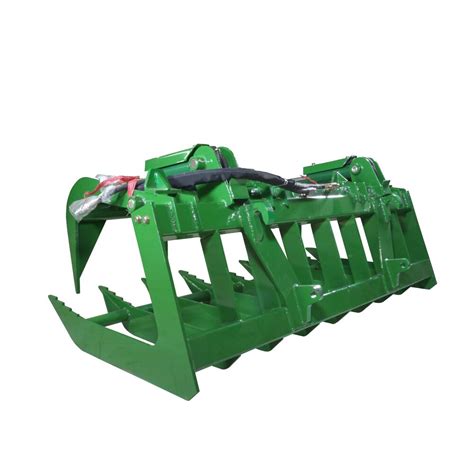 72 In Root Grapple Bucket Attachment Fits John Deere Global Euro Loaders