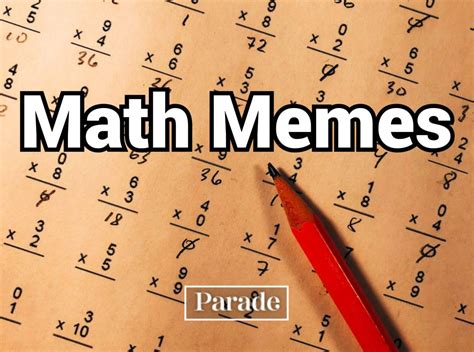 Math Memes That Are Funny And Relatable Parade