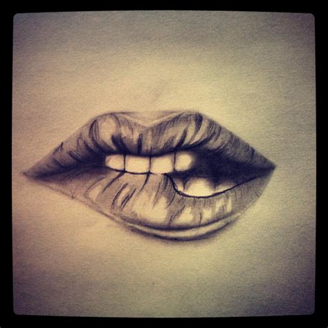 Biting Lips By Angeliceuphoria On Deviantart