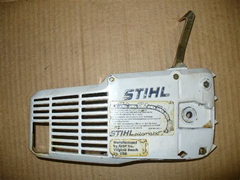 Stihl 009 To 012 Series Chainsaw Clutch Cover With Brake Assembly Met