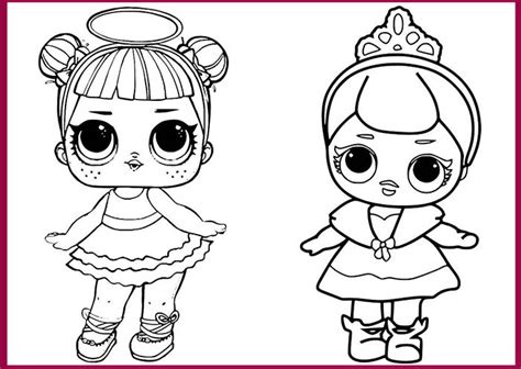 LOL SURPRISE Dibujos para colorear | Mi Barquito
