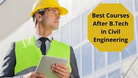 Best Courses After Btech In Civil Engineering