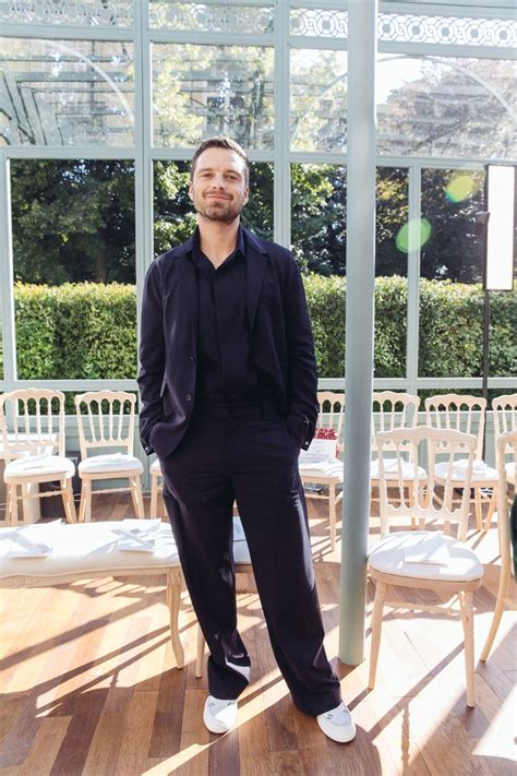 all the best front row action at the fall 2019 couture shows sebastian stan sebastion stan