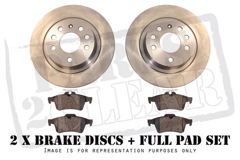 Citroen Xsara Picasso Front Brake Discs And Pads Pair 266mm X 22mm Vented