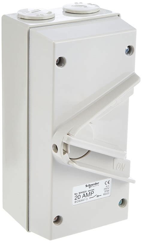 Buy 20a 250v Surface Single Pole Isolating Switch Ip66 Online At