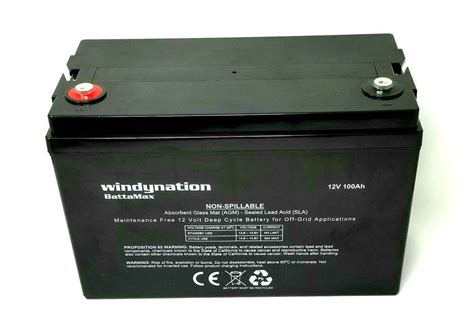 What type of battery is everstart marine? 12V 100ah (100 amp hour) Sealed AGM Deep Cycle AGM Battery ...