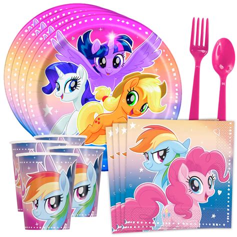 My Little Pony Flying Ponies Standard Birthday Party Tableware Kit