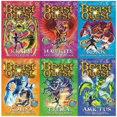 Beast Quest Series 5 Collection Of 6 Books Ages 7 9 Paperback