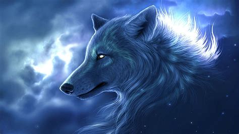 Cool Blue Wolf Wallpapers Wallpaper Cave