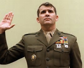 Image result for Oliver North as a "national hero."