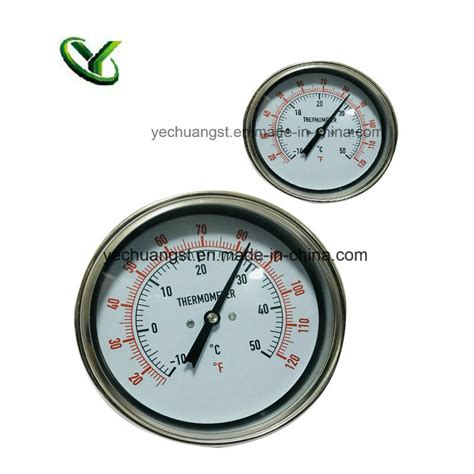 Dial 100mm Plate Temperature Gauge China Thermometer And Temperature