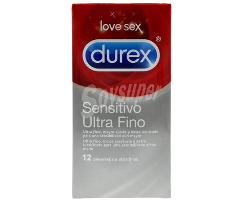 Durex Preservativo Sensitivo Ultra Fino 12 Unidades