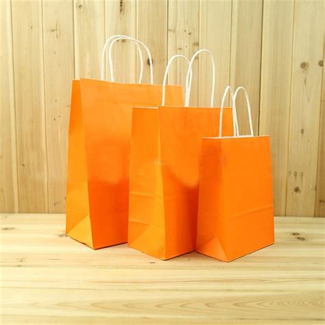 Recyclable Luxury Party Bags Kraft Paper T Bag With Handles Loot Bag