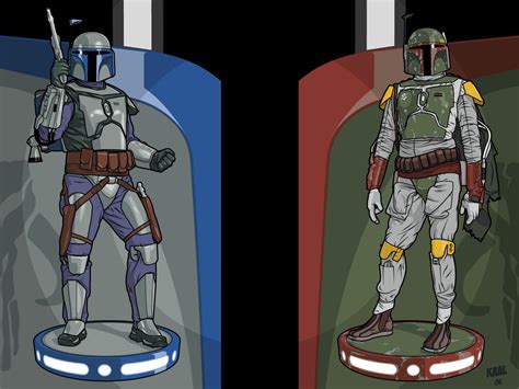 Boba Fett Was An Unaltered Clone Of His Father Jango Fett Image Id
