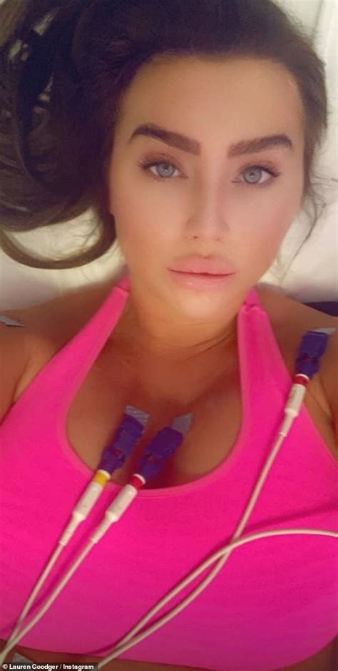 Lauren Goodger Puts On A Very Racy Display As She Poses Nude In The Bath After Hospitalisation