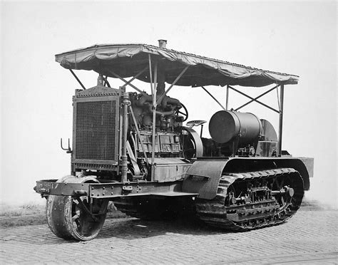 Interwar Tank Development 10 Ton Holt Tractor C 1921