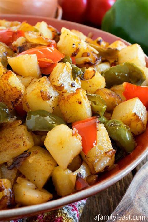 Preheat the oven to 350 degrees fahrenheit. Potatoes O'Brien -The Best Blog Recipes