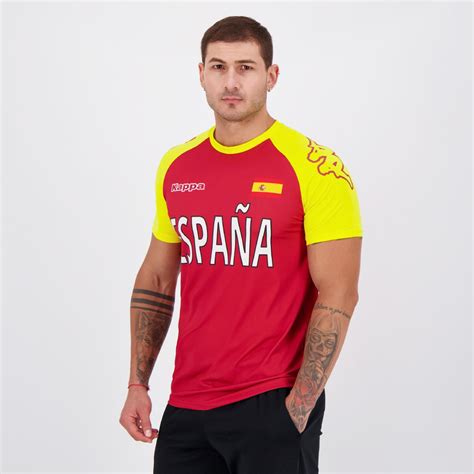 A adidas trouxe todos os produtos da fúria espanhola para o brasil! Camisa Kappa Espanha Sport Vermelha e Amarela - FutFanatics