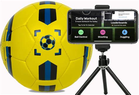 Dribbleup Smart Soccer Ball With Training App Sizes 4 And 5 5 Amazon