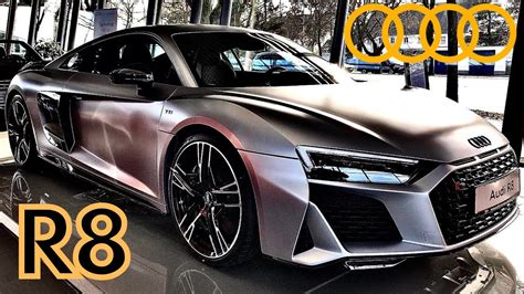 The 2020 r8 starts at $172,450 and arrives at dealers this summer. 2020 Audi R8 V10 PERFORMANCE (620 hp) - Visual Review ...