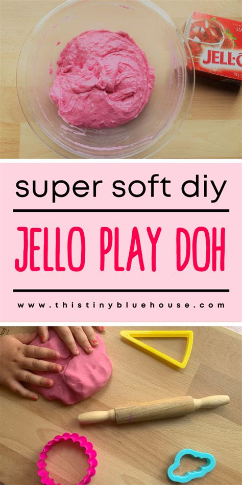 Easy No Cook Jello Play Doh Made Without Cream Of Tartar This Non